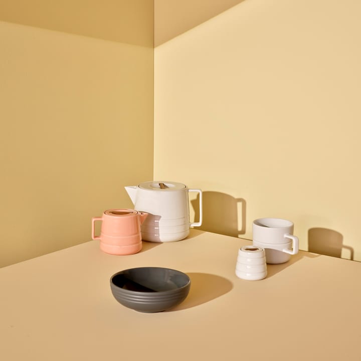 2 Tazas Lines 50 cl, blanco NJRD
