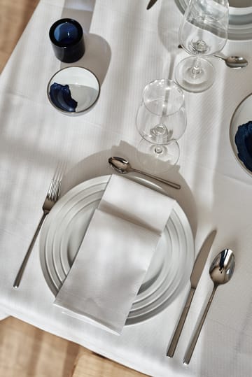4 Servilletas Metric 47x47 cm - blanco - NJRD