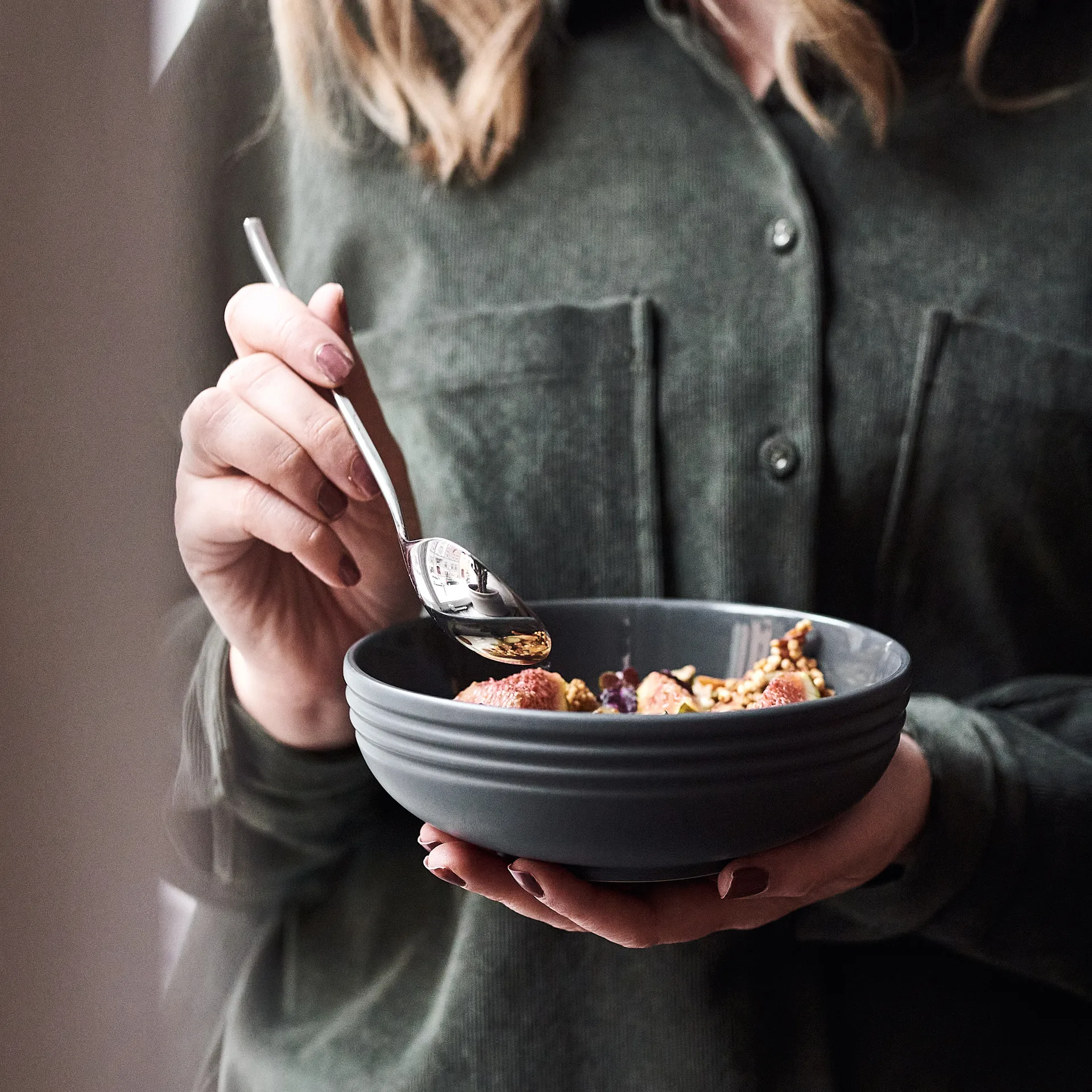 6 Boles Lines Ø16 cm, gris oscuro NJRD