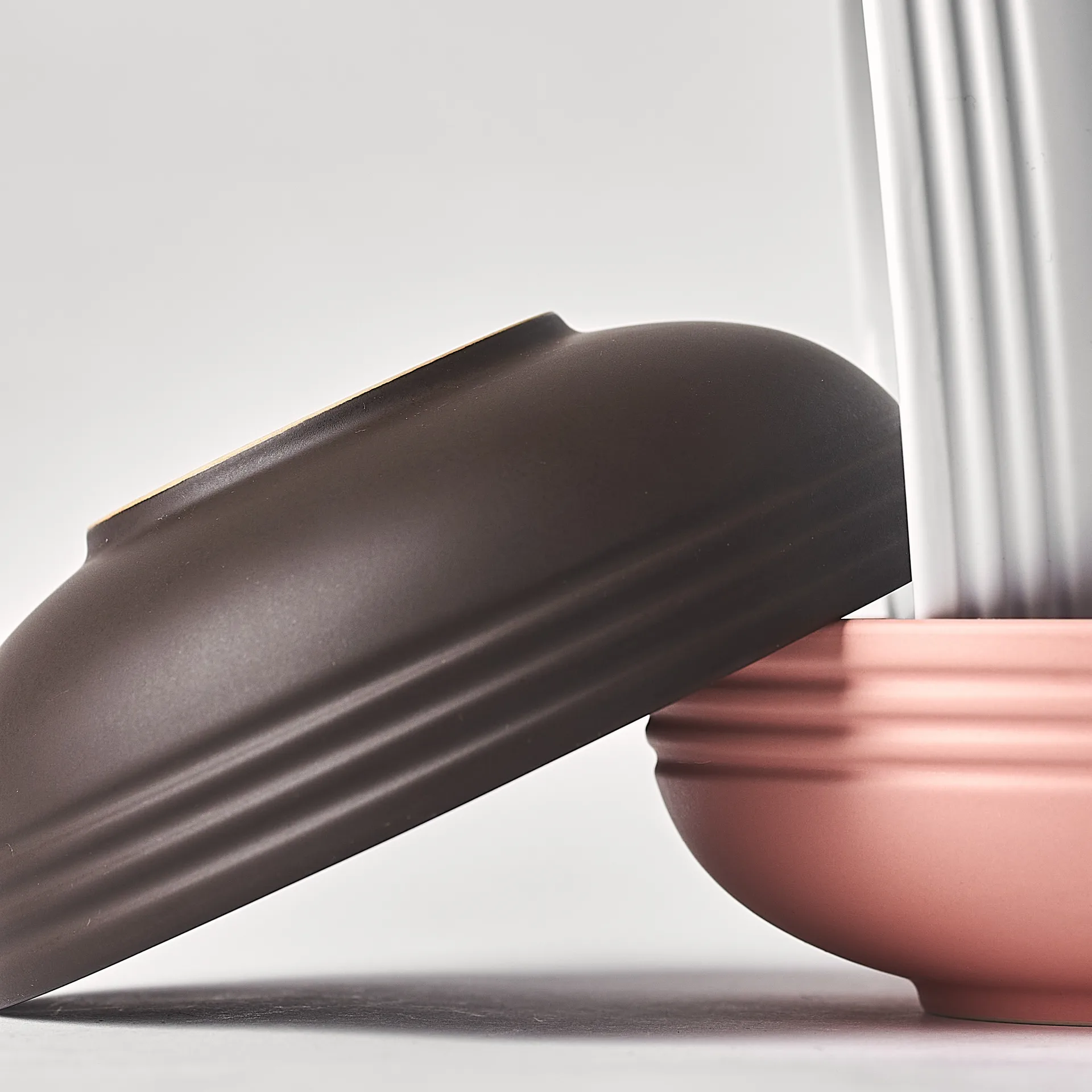 6 Boles Lines Ø16 cm, marrón NJRD