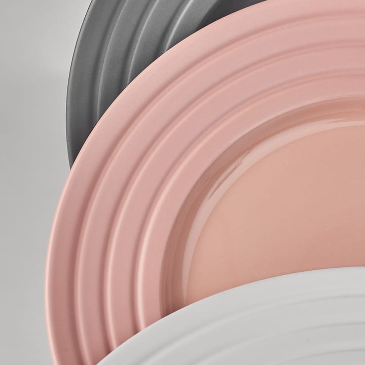 6 Platos Lines Ø27 cm, Rosa NJRD