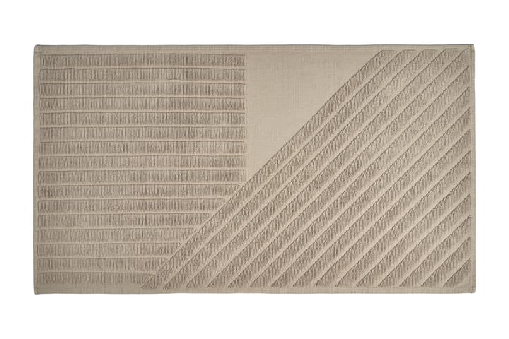Alfombra de baño Stripes 50x90 cm - Beige - NJRD