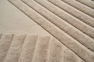 Alfombra de baño Stripes 50x90 cm - Beige - NJRD