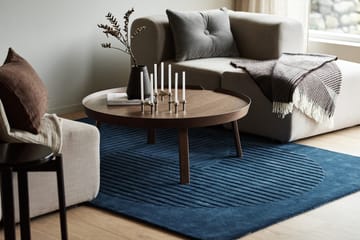 Alfombra de lana Levels circles azul - 170x240 cm - NJRD