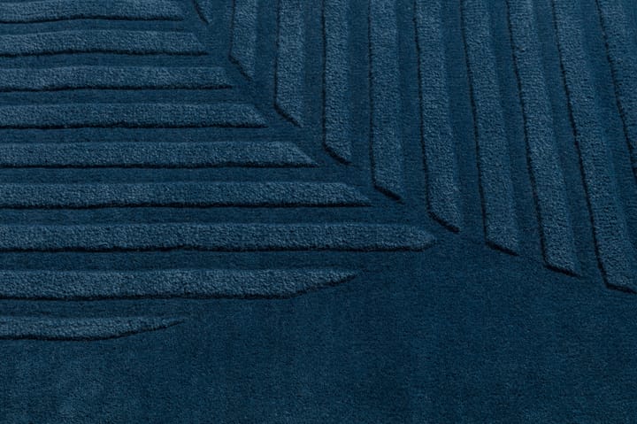 Alfombra de lana Levels circles azul, 200x300 cm NJRD