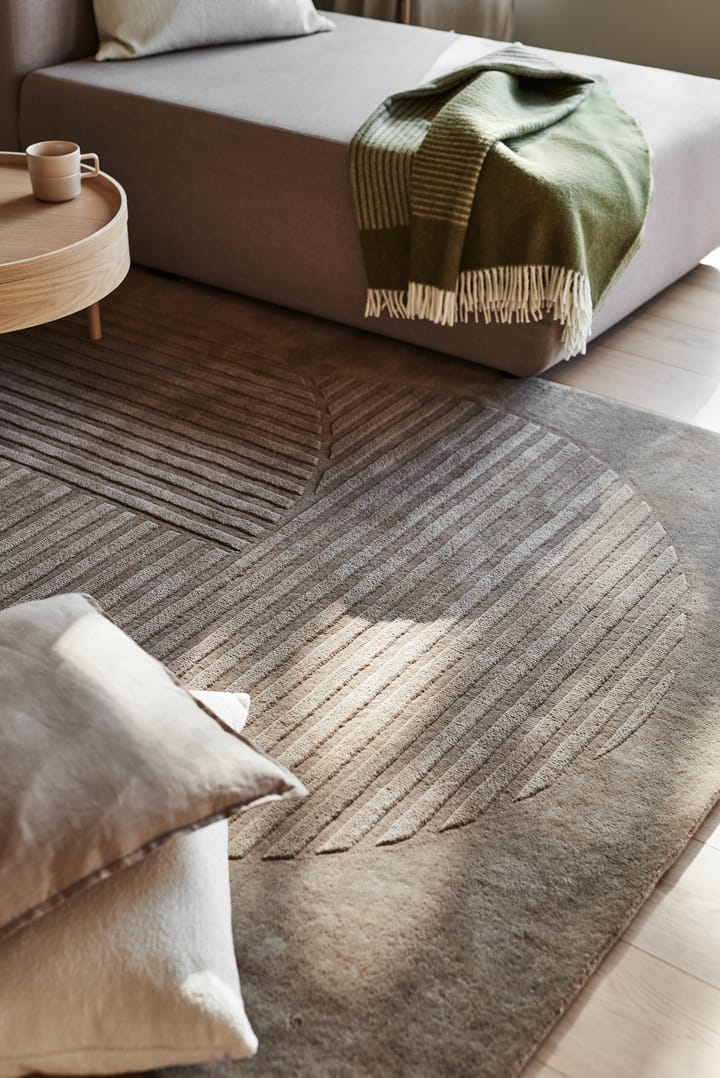 Alfombra de lana Levels circles mole, 170x240 cm NJRD