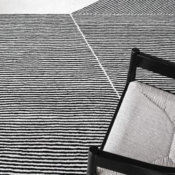 Alfombra de lana Rectangles blanco natural - 200x300 cm - NJRD