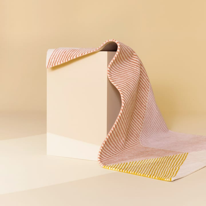 Alfombra de lana Rectangles rosa, 170x240 cm NJRD