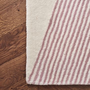 Alfombra de lana Rectangles rosa - 200x300 cm - NJRD