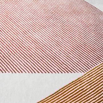 Alfombra de lana Stripes rosa - 200x300 cm - NJRD