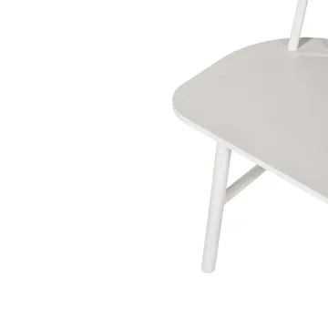 Banco de comedor VIOR - Roble lacado en blanco - NJRD
