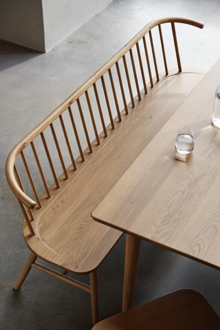 Banco de comedor VIOR, Roble lacado NJRD