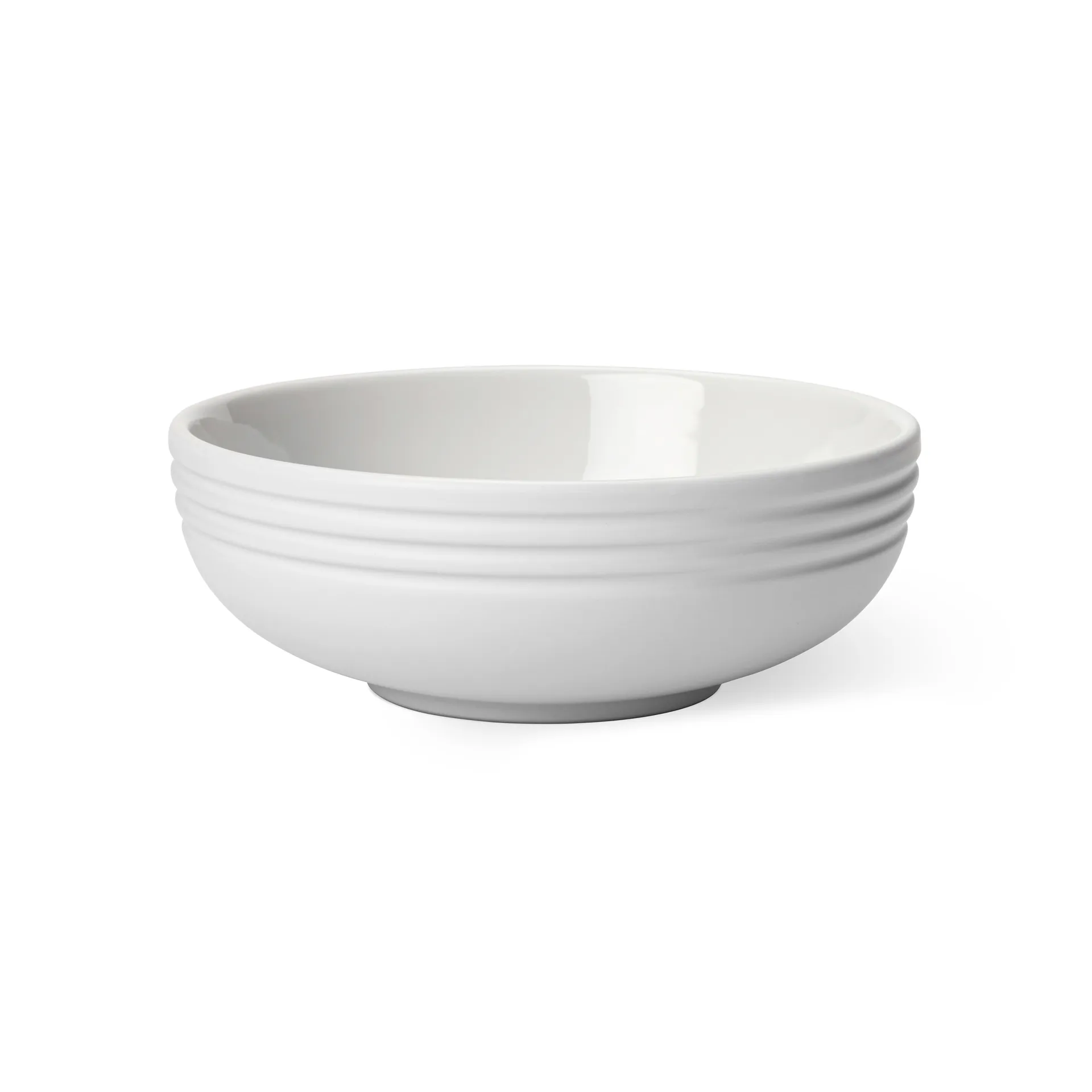 Bol Lines Ø16 cm, blanco NJRD