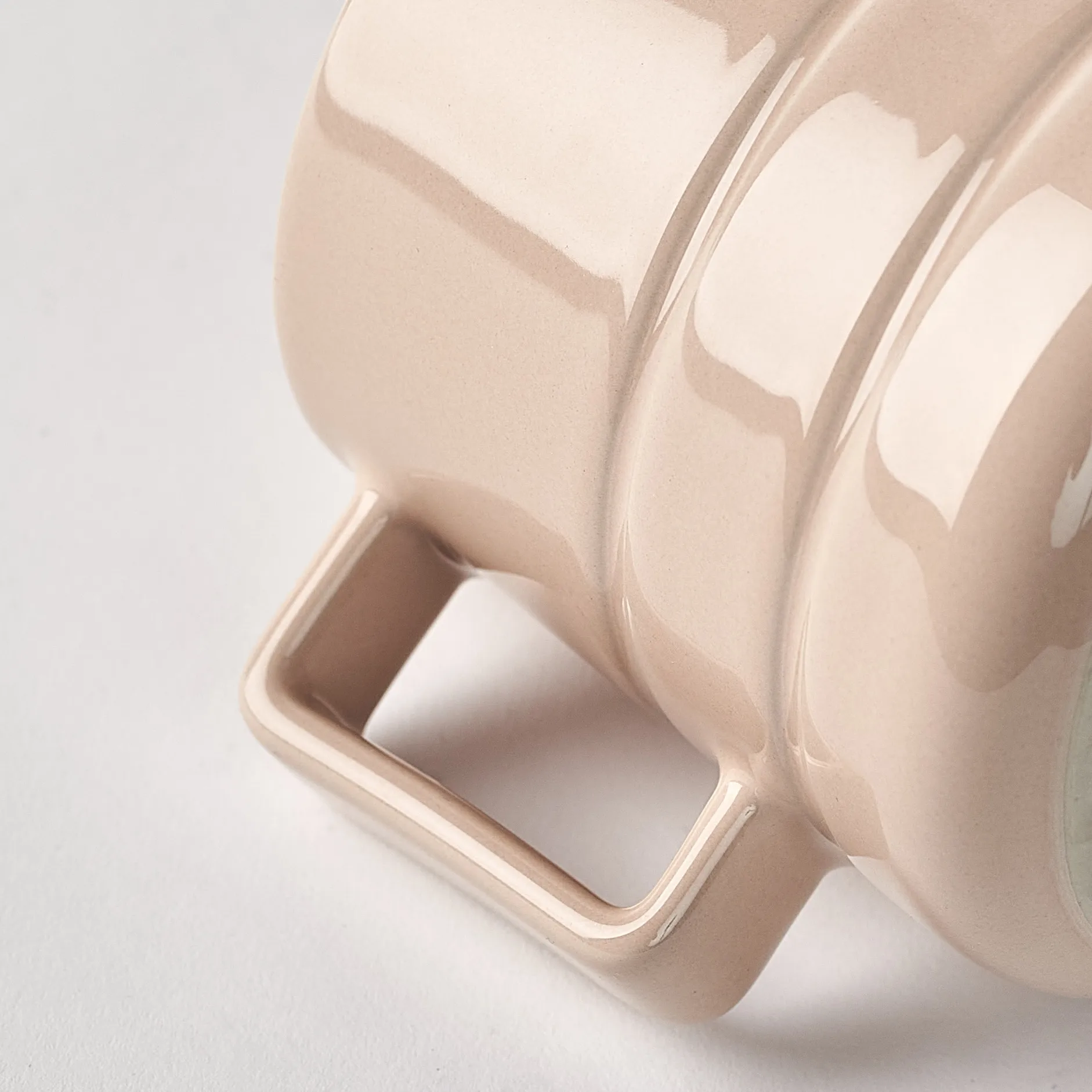 Jarra de leche Lines 50 cl, Beige NJRD