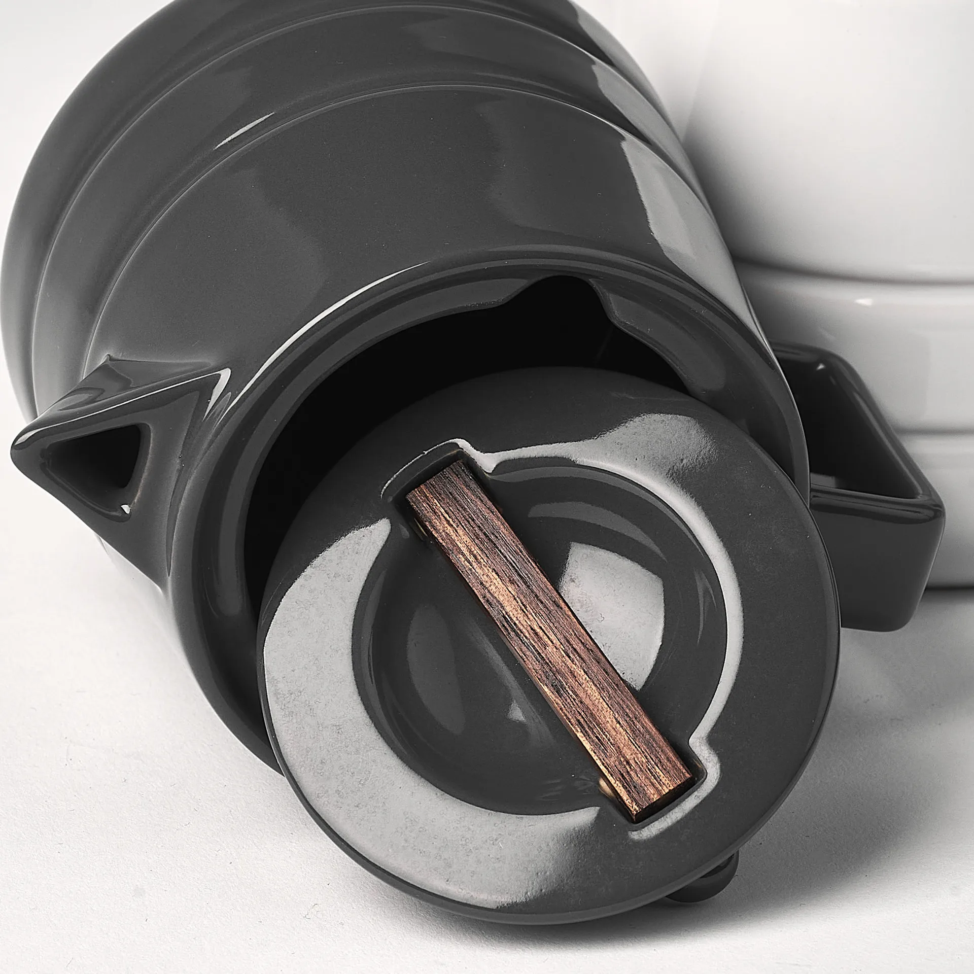 Jarra de leche Lines 50 cl, gris oscuro NJRD