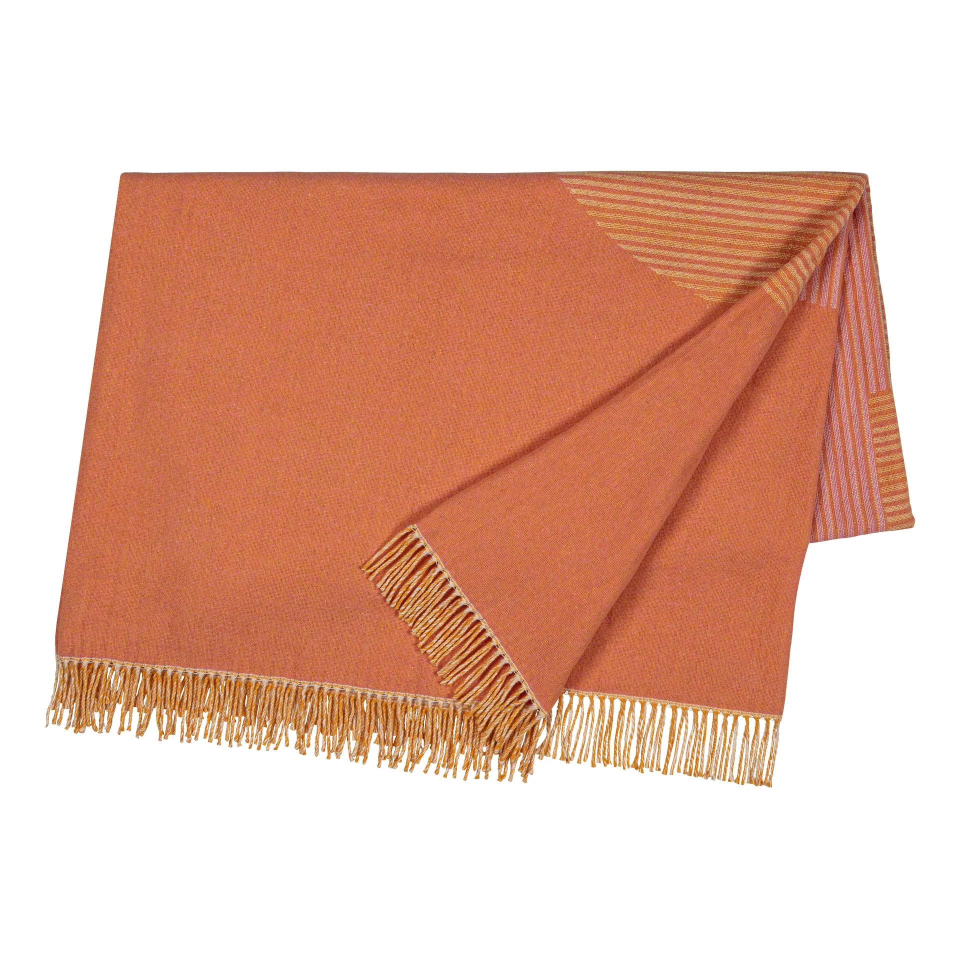 Manta de algodón Circles 130x185 cm, blanco natural NJRD