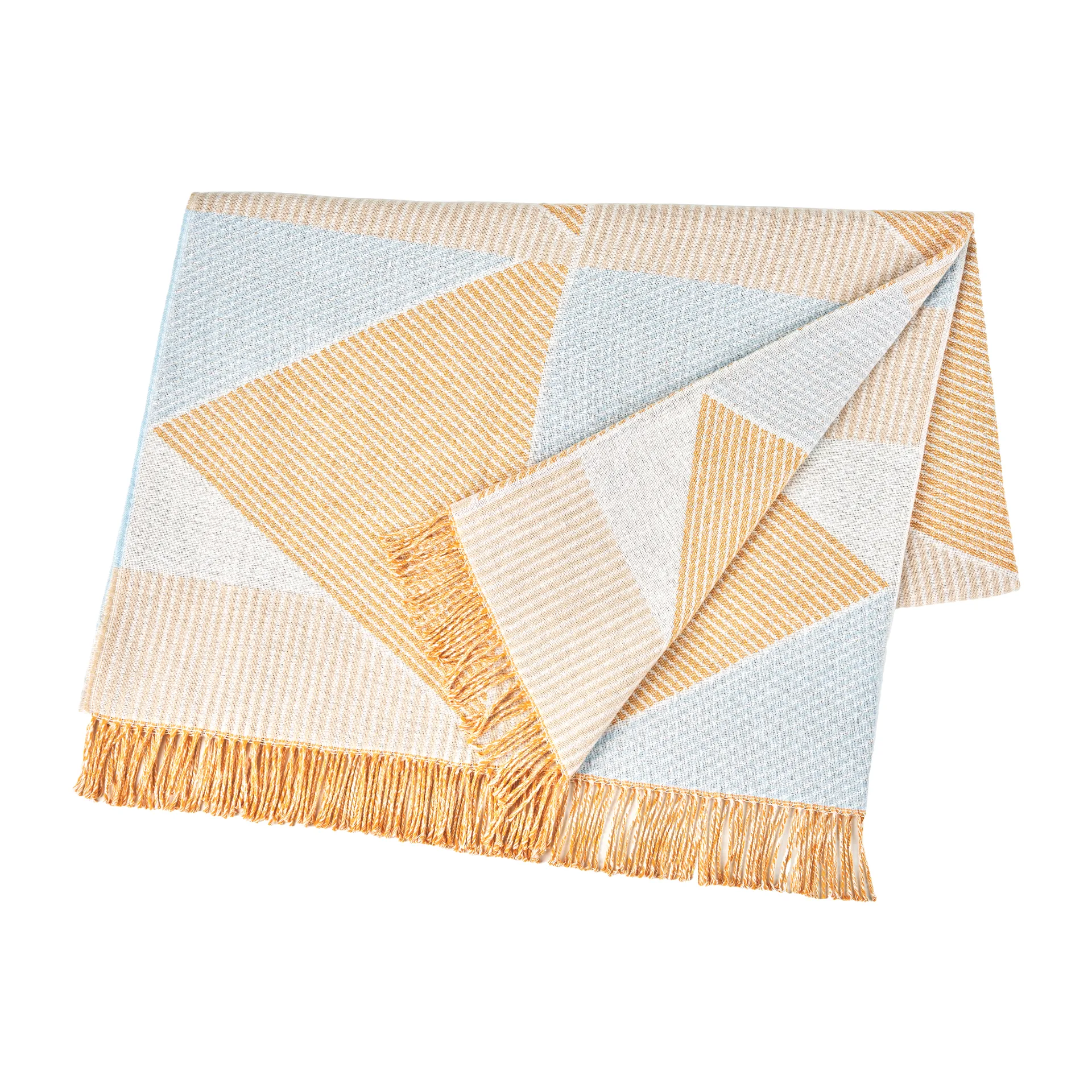 Manta de algodón Metric focus No. 2 130x185 cm, amarillo NJRD