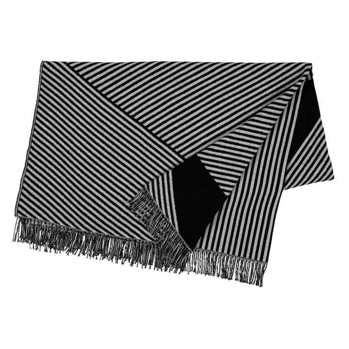 Manta de algodón Stripes, negro NJRD