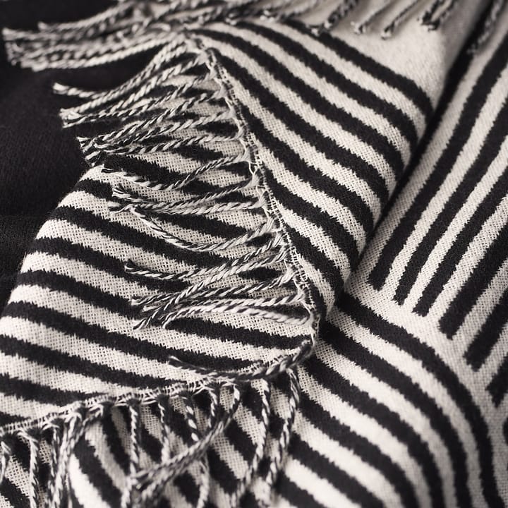 Manta de algodón Stripes - negro - NJRD