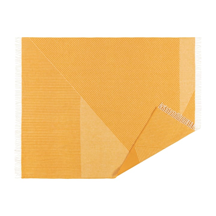 Manta de lana Stripes 130x185 cm - amarillo - NJRD