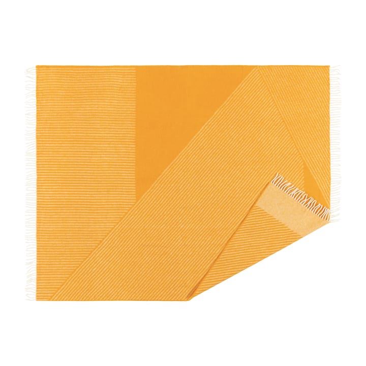 Manta de lana Stripes 130x185 cm, amarillo NJRD