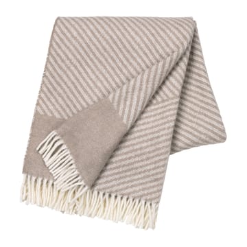 Manta de lana Stripes 130x185 cm - Beige - NJRD