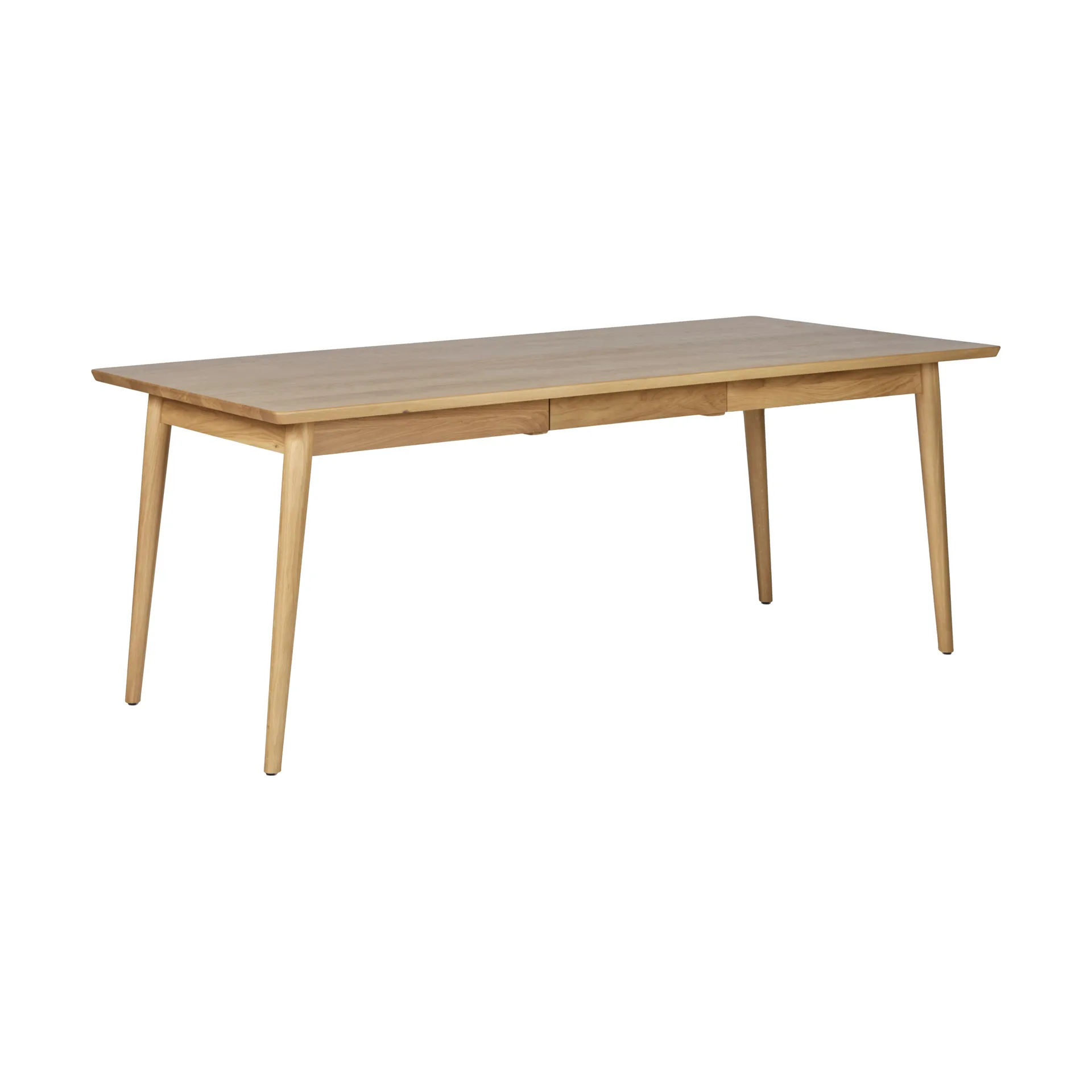 Mesa de comedor VIOR 90x200 cm, Roble lacado NJRD