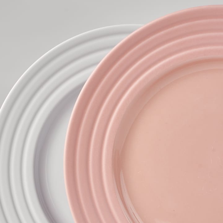 Plato Lines Ø21 cm - Rosa - NJRD