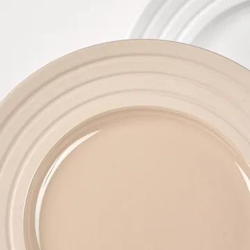 Plato Lines Ø27 cm - Beige - NJRD