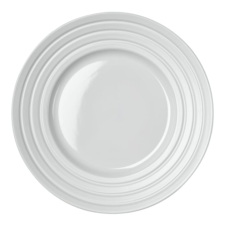 Plato Lines Ø27 cm - blanco - NJRD