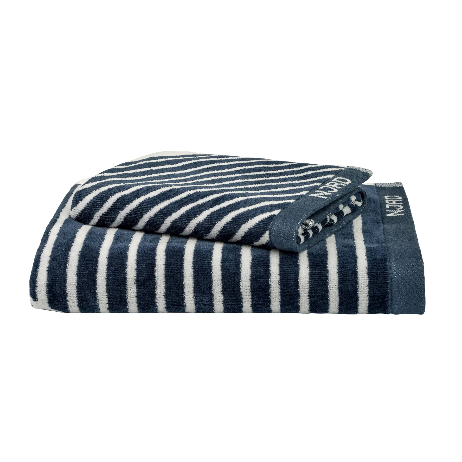 Set de toallas Stripes 4 piezas - Azul,  NJRD