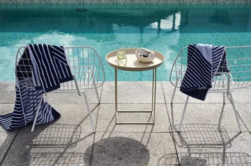 Set de toallas Stripes 4 piezas - Azul - NJRD