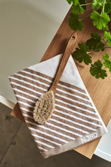 Set de toallas Stripes 4 piezas - Beige - NJRD