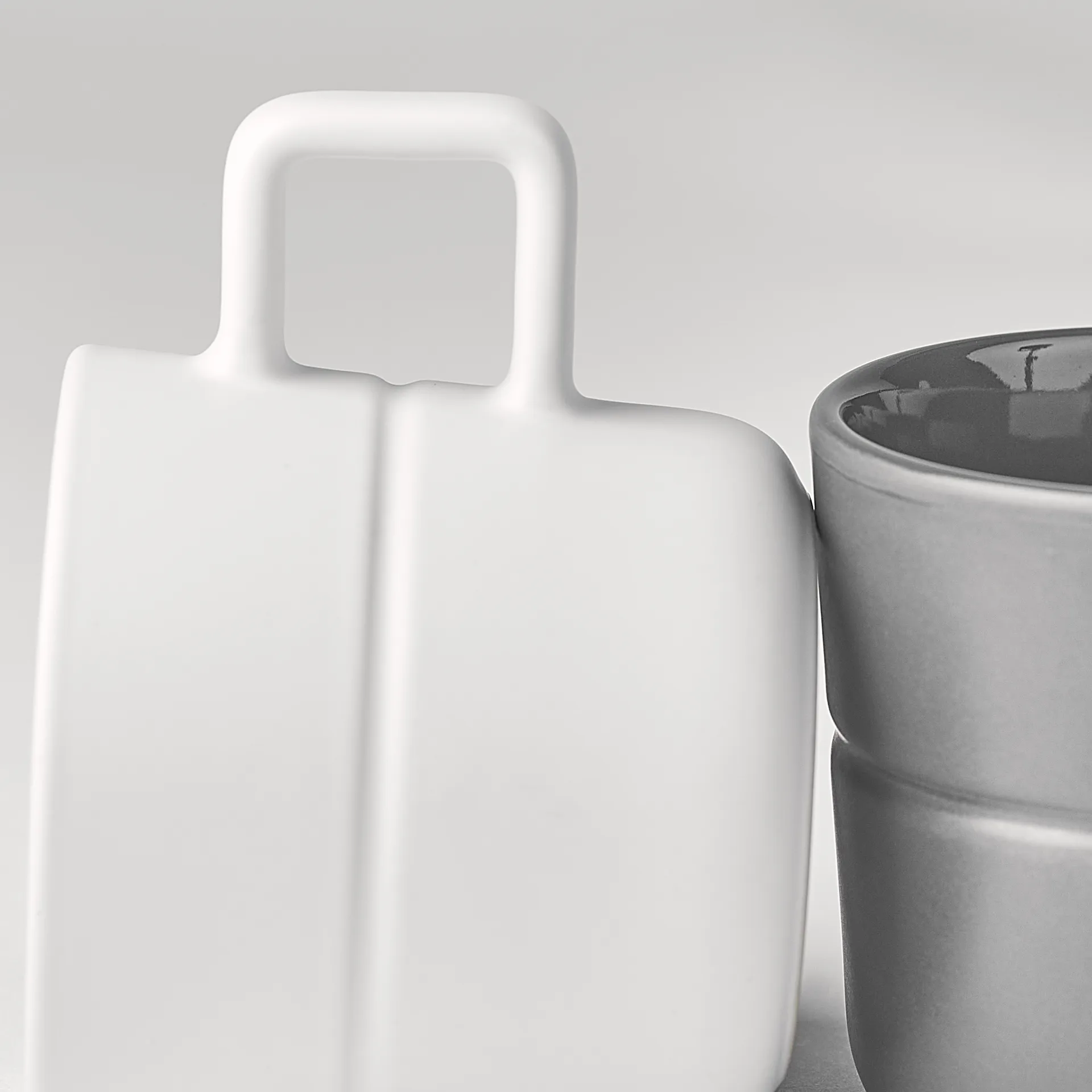 Taza Lines 30 cl, blanco NJRD