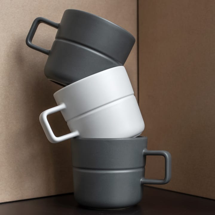 Taza Lines 50 cl, gris oscuro NJRD