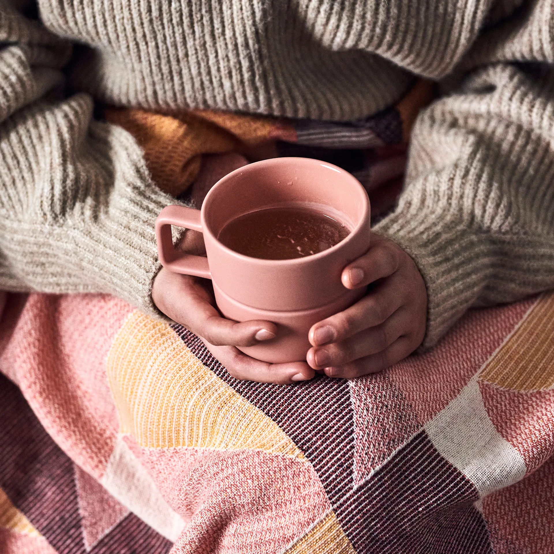 Taza Lines 50 cl, Rosa NJRD