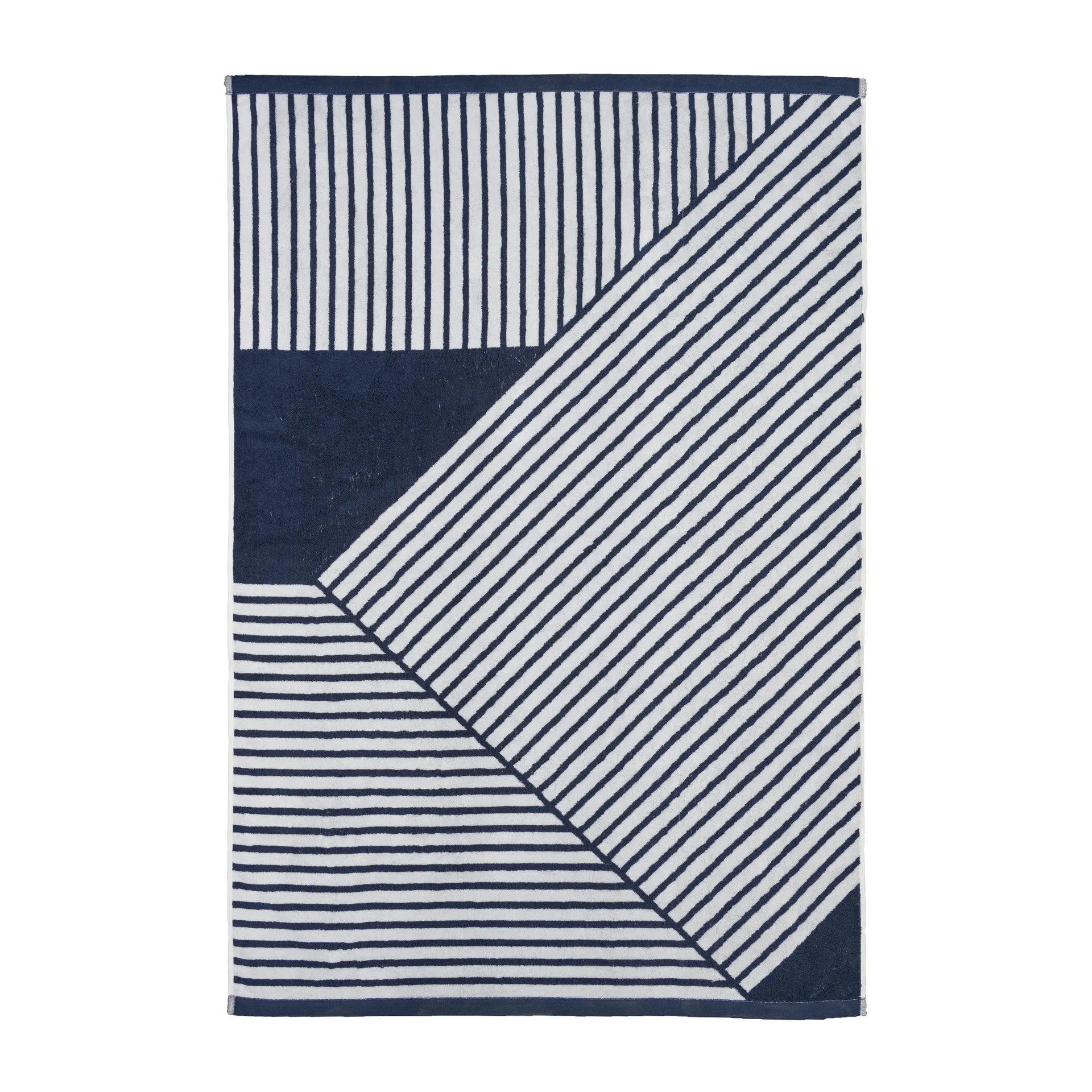 Toalla de baño Stripes 100x150 cm, Azul NJRD
