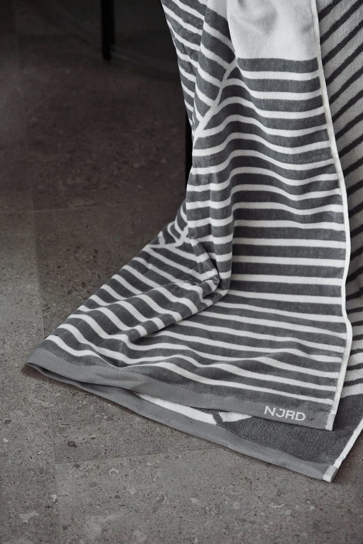 Toalla de baño Stripes 100x150 cm, Gris NJRD