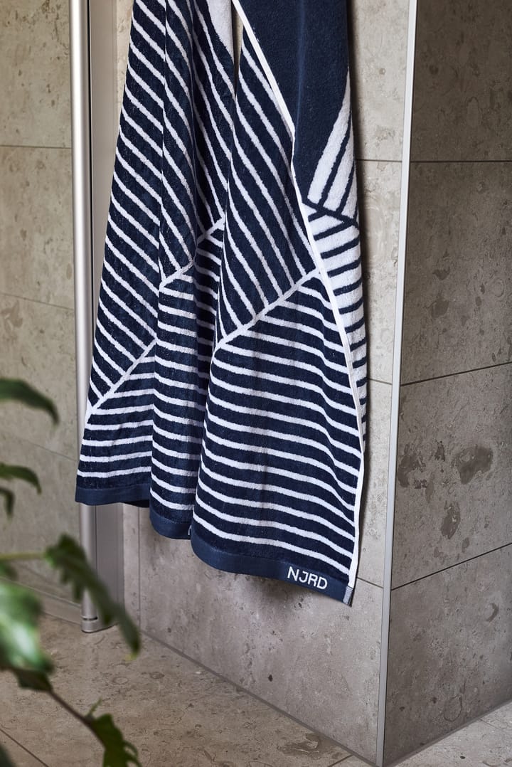 Toalla de baño Stripes 70x140 cm - azul - NJRD