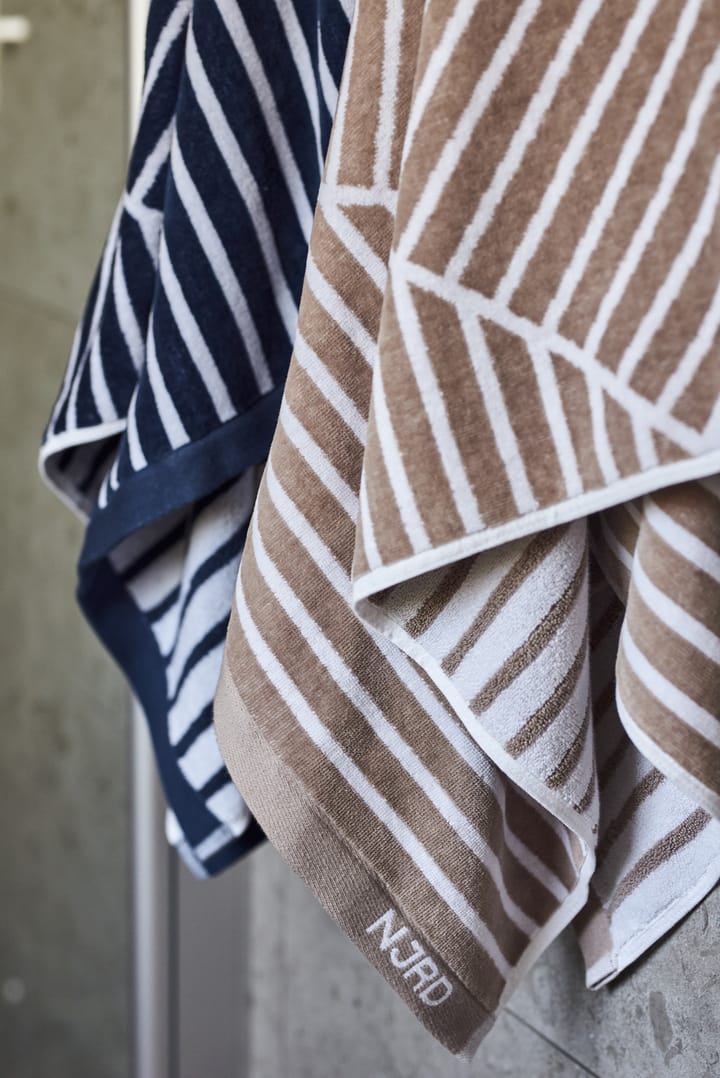 Toalla de baño Stripes 70x140 cm, beige NJRD