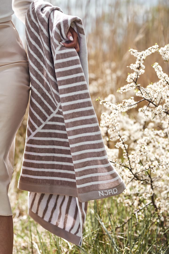 Toalla de baño Stripes 70x140 cm, beige NJRD
