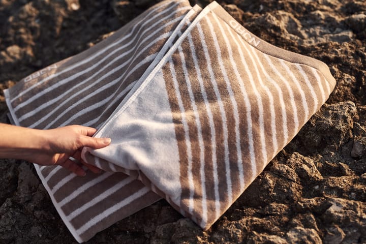 Toalla de baño Stripes 70x140 cm, beige NJRD