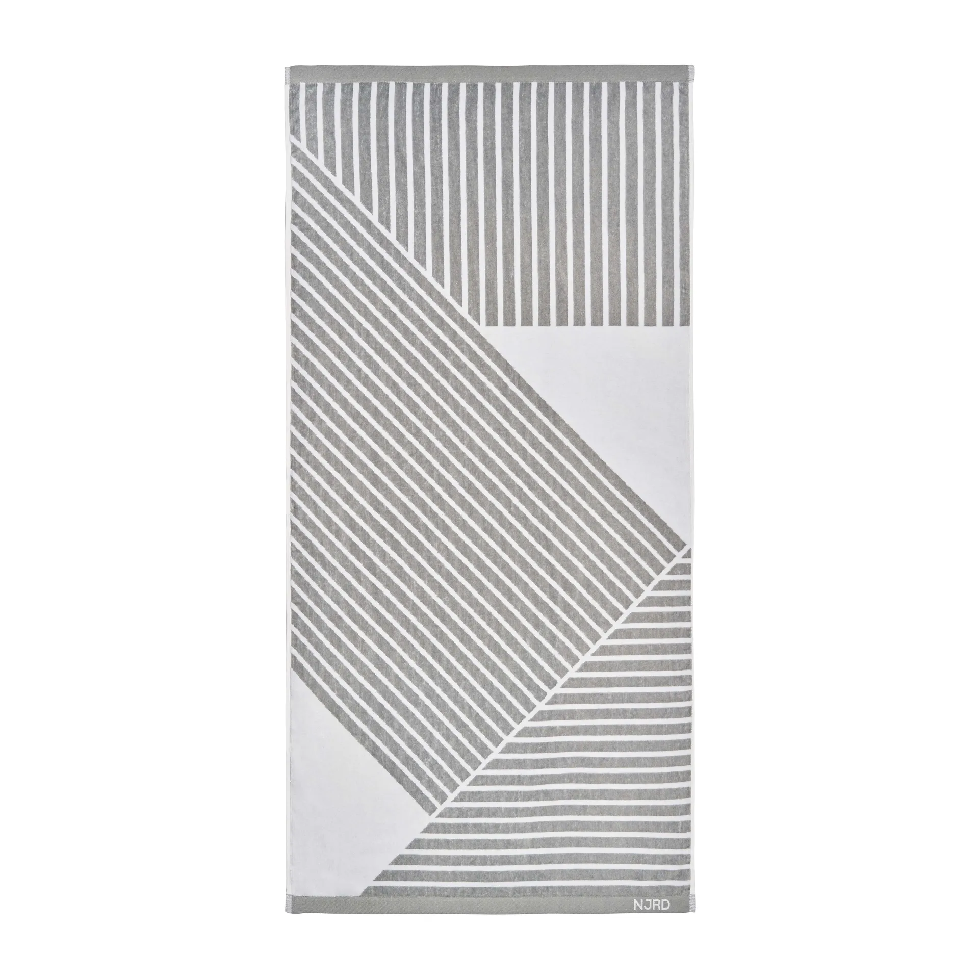 Toalla de baño Stripes 70x140 cm, gris NJRD