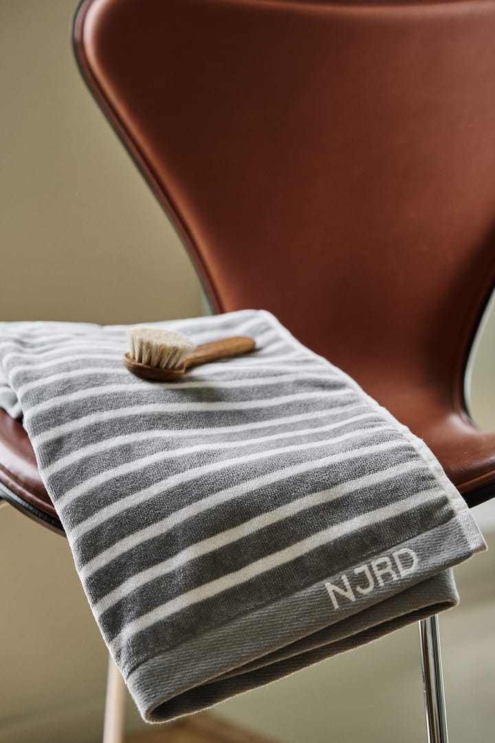 Toalla de baño Stripes 70x140 cm, gris NJRD