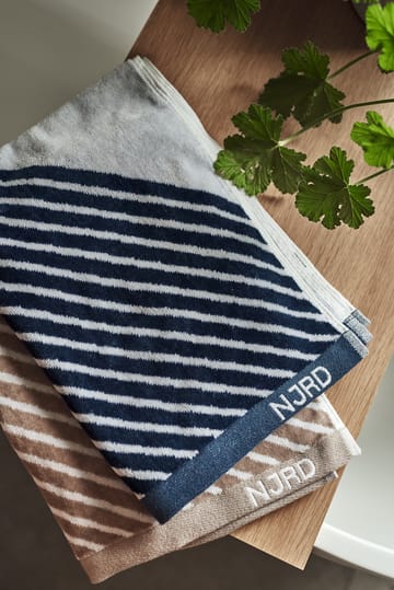 Toalla de manos Stripes 50x70 cm - azul - NJRD