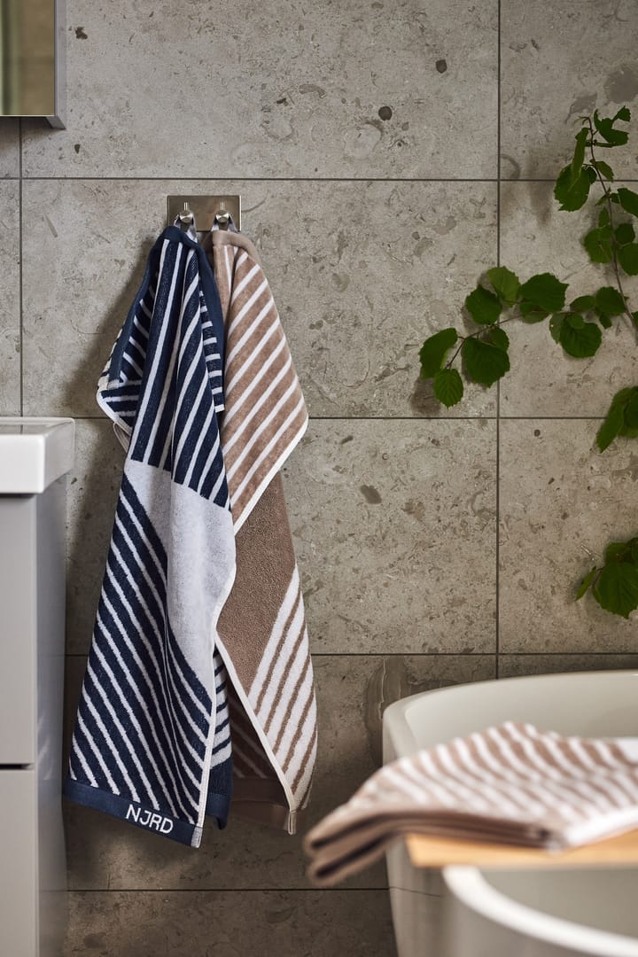Toalla de manos Stripes 50x70 cm, beige NJRD