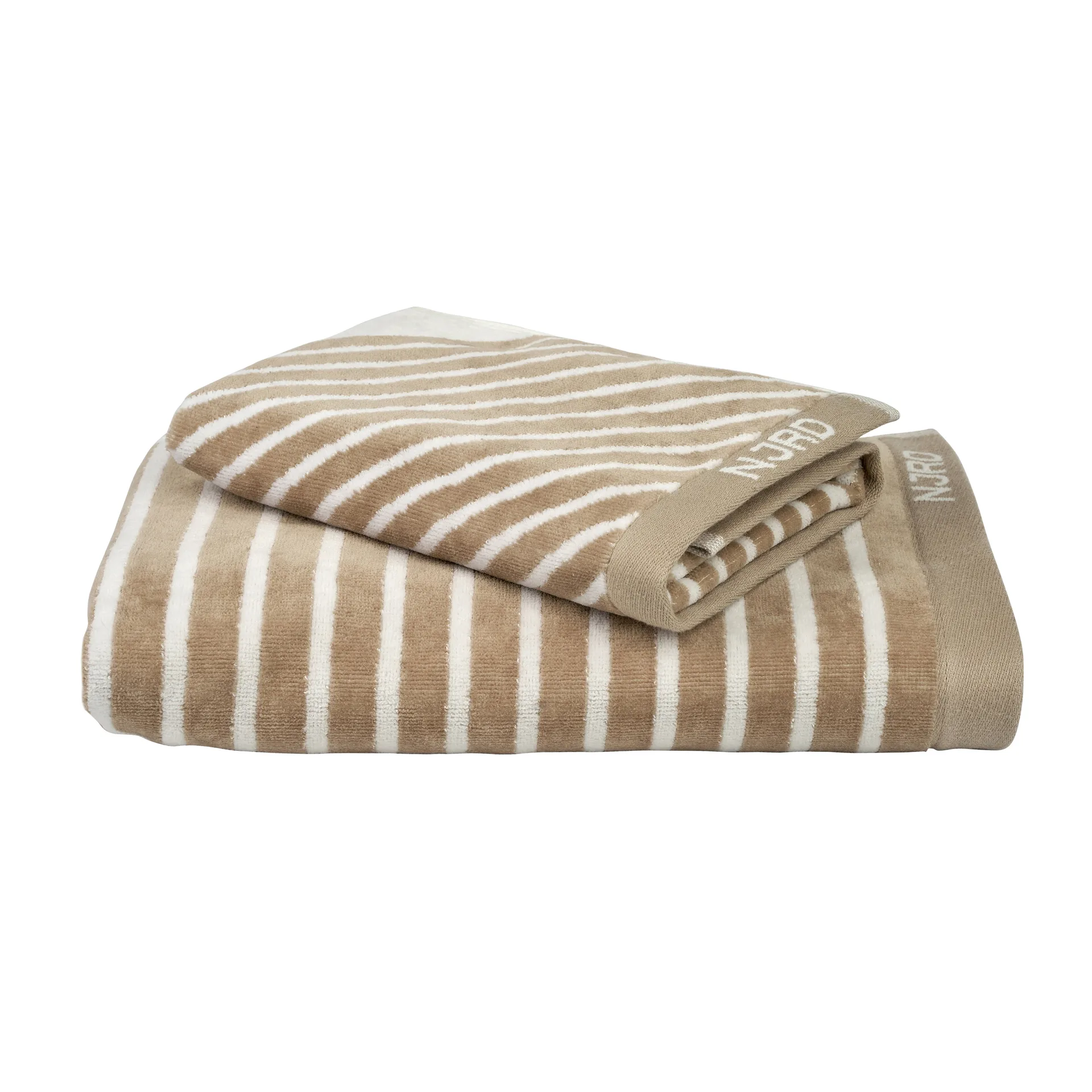 Toalla de manos Stripes 50x70 cm, beige NJRD