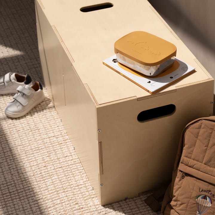 Caja de almacenamiento Cube Long, Abedul Nofred