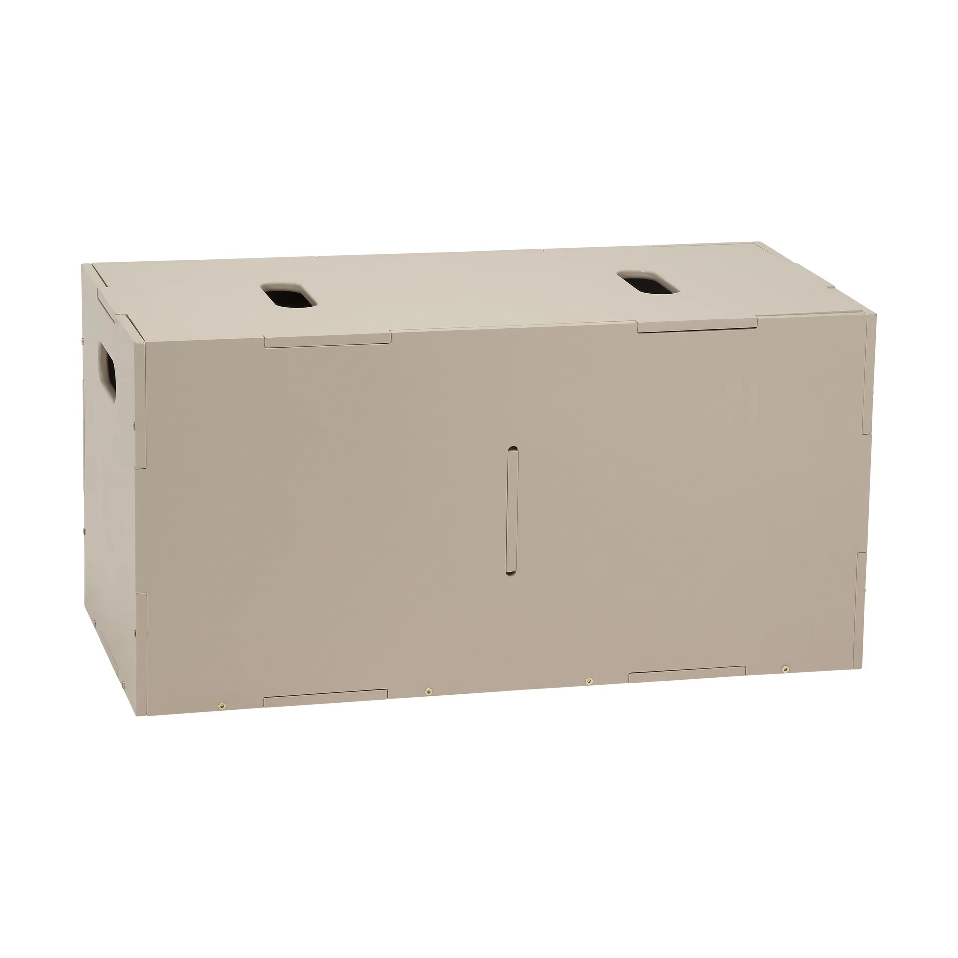 Caja de almacenamiento Cube Long, Beige Nofred