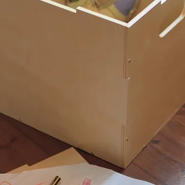 Caja de almacenamiento Cube Storage - Abedul - Nofred